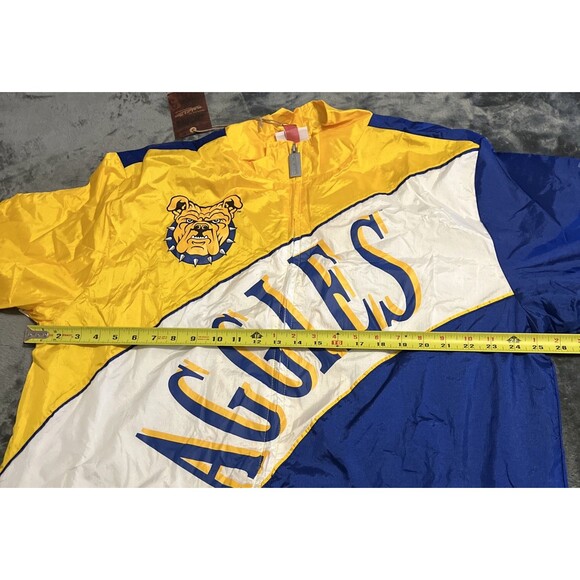 XL Mitchell & Ness North Carolina A&T University Retro Lined Windbreaker - Picture 7 of 10